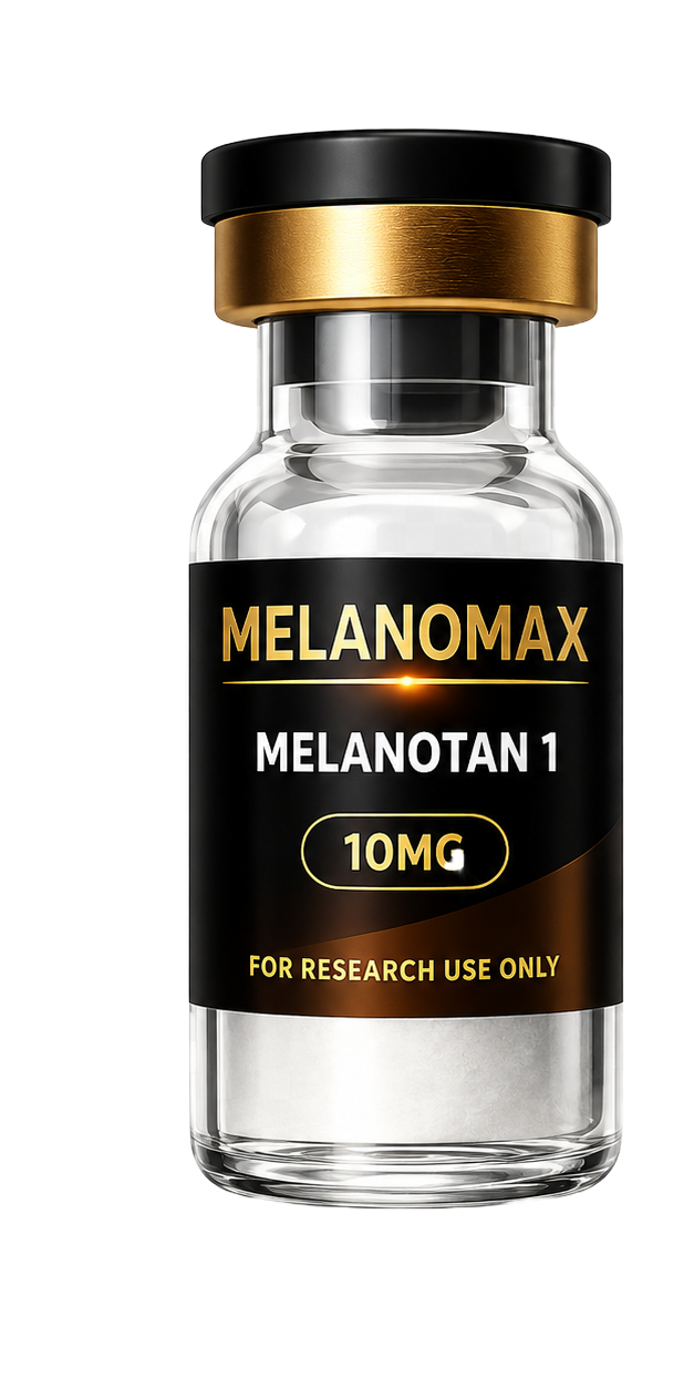 MelanoMax Melanotan 1 peptide vial