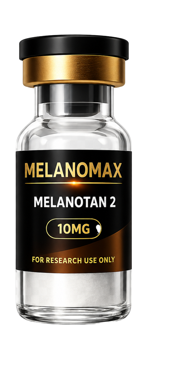MelanoMax Melanotan 2 peptide vial